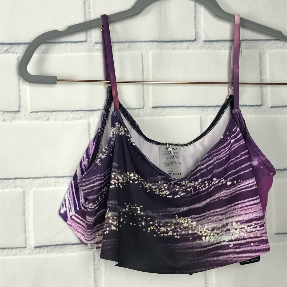 Wildfox Swim Fireworks Sparks Bikini Tankini Top